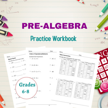 pre algebra homework practice workbook