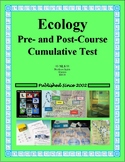 Pre- and Post-Course Test for Field Ecology or Environment