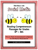 Pre and Post Reading Passages:  "The Buzz on Social Media"