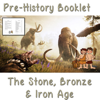 Preview of Pre-history workbook – Stone, Bronze and Iron Age
