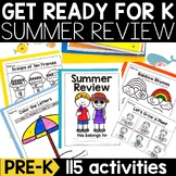 Kindergarten Readiness Summer Activities | Pre K Summer Pa