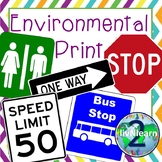 Pre-literacy Environmental Print Cards FREEBIE!