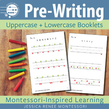 Preview of Pre-writing Strokes: Uppercase and Lowercase Letter Formation Practice Sheets