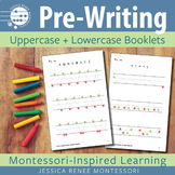 Pre-writing Strokes: Uppercase and Lowercase Letter Format