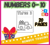 Pre-school - Numbers: Trace & Find 0-10 - Coloring - Writi
