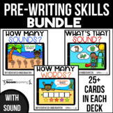 Pre-writing Skills Bundle for Boom Cards