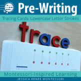 Pre-writing Strokes Tracing Cards - Fine Motor Skills Prac