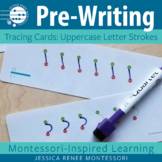 Pre-writing Strokes Tracing Cards - Fine Motor Skills Prac