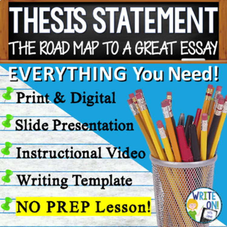 thesis statement high school pdf