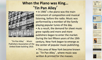 The History of Tin Pan Alley