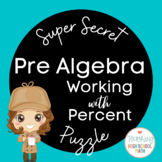 PreAlgebra Percent of a Number Puzzle Activity