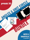 PreCalculus 30 - Chapter 4 ANGLES & the UNIT CIRCLE **BUNDLE**
