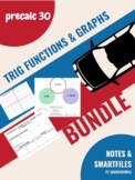 PreCalculus 30 - Chapter 5 Notes & Smartfiles on TRIG FUNC