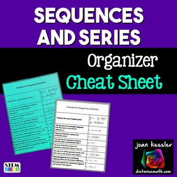 Preview of Sequences and Series Cheat Sheet
