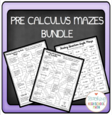 PreCalculus Bundle of Mazes