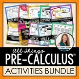 PreCalculus Curriculum: Activities Bundle | All Things Algebra®