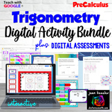 PreCalculus Trig  Digital Activities Big Bundle plus Printables*