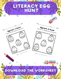 PreK-1st Grade Easter Egg Hunt Phonics Alphabet & Letter S