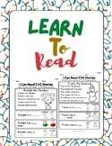 PreK- 1st Grade Holiday Adventure: Reading & Comprehension
