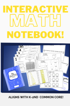Preview of PreK-1st Grade Math Student Reference Book (Printable)