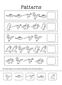 PreK-2 Dinosaur Activities by SideCircle | TPT