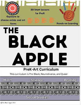 Preview of PreK Art Curriculum: The Black Apple