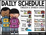 PreK Daily Schedule Cards | Back to School #bts