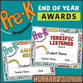 Prekindergarten PreK End of Year Awards Certificate / Pre 