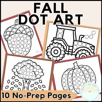 Apple Dot Painting (Dot Marker Printable) - The Resourceful Mama