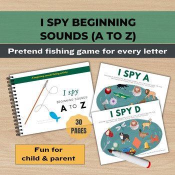 Preview of PreK K Toddler Aphabet Beginning sounds initial letter phonics activity workbook