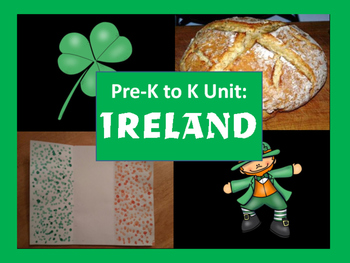 Preview of Around the World: PreK-K Unit: Ireland