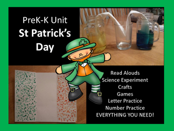 Preview of PreK-K Unit: St. Patrick's Day