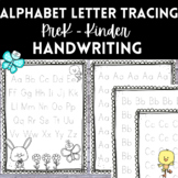 PreK Kindergarten Alphabet Tracing Sheets