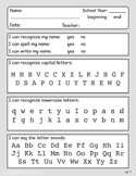 PreK - Kindergarten Assessment