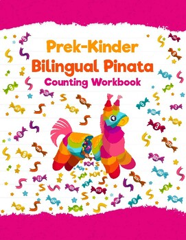Preview of PreK-Kindergarten Cinco De Mayo-Piñata Counting English/Spanish 0-10