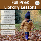 PreK Library Lessons Fall September October November