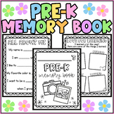 PreK Memory Book - End of Year Book - Writing and Coloring