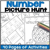 Number Recognition & Counting Practice Numbers  1-20 Sheets