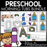 Preschool Morning Work Tubs PreK Centers Fine Motor Skills