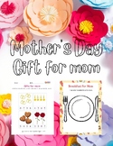 PreK Spanish Mother's Day Gift: Flower for Mom| Mom's Firs
