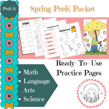 Preview of PreK Spring Resources FREEBIE