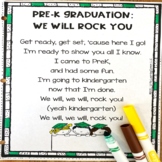 PreK We Will Rock You Graduation Poem