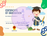 Preview of PreK and K Graduation Diplomas