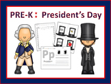 PreK and K Unit: President's Day