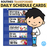 PreK and Kindergarten Schedule Cards | Visual Morning Rout