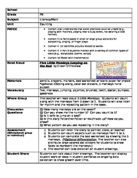 Preview of PreK lessonplans worksheets Self Portrait/ Family/Feelings/CountingName Writing