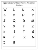 PreK/Kindergarten Letter & Number Assessment