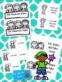 Classroom Rules Book & Poster - PreK/Pre-K/Pre K/Kindergarten