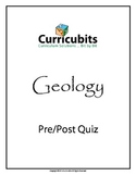 Pre/Post Quiz | Theme: Geology | Scripted Afterschool Activity