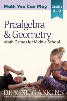 Preview of Prealgebra & Geometry: Math Games for Middle School